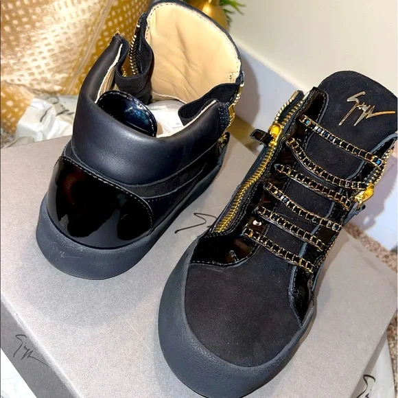 Giuseppe Zanotti Sneakers 2020 Black Gold